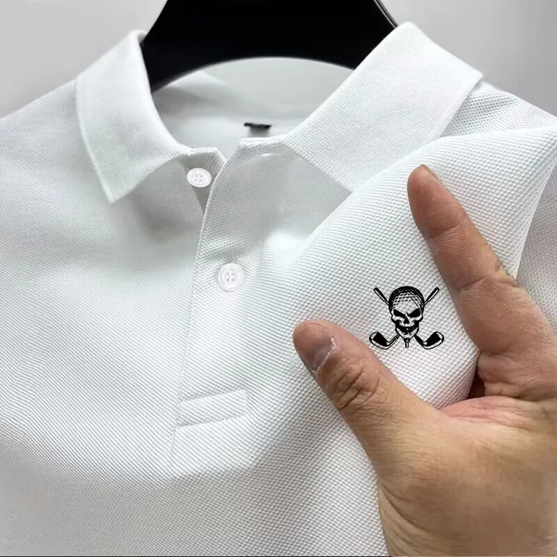 2024 Nowa męska koszulka polo  – Golf Equipment Logo recenzja i cena