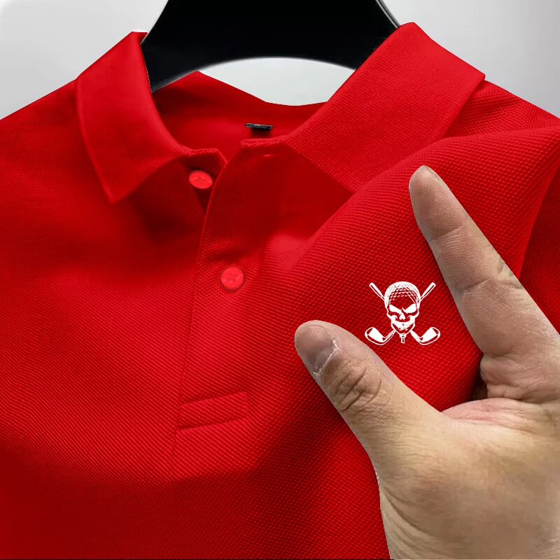 2024 Nowa męska koszulka polo  – Golf Equipment Logo recenzja i cena